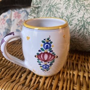 Italian hand painted mug.